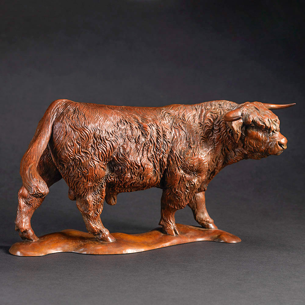 HIGHLAND BULL (CRUBACH OF REDRULLION) HIGHLAND BULL (CRUBACH OF REDRULLION) by John Michael