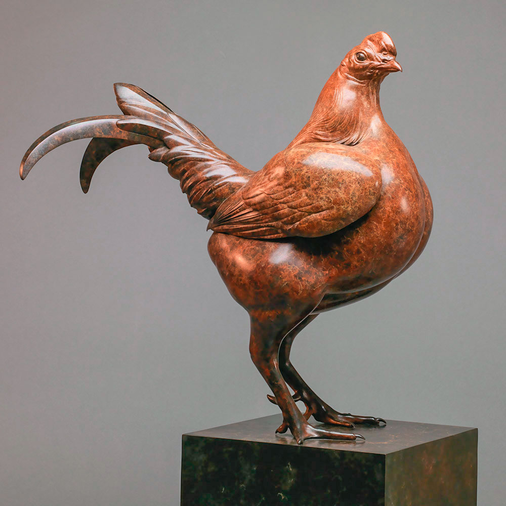 Old English Game Cock Bantam by John Michael