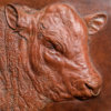 Red Ruby Devon Bull (Elmford Discretion) by John Michael