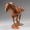 Suffolk Punch Horse (Euston Malachite - Relaxing) by John Michael