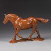 Suffolk Punch Horse (Euston Malachite - Relaxing) by John Michael