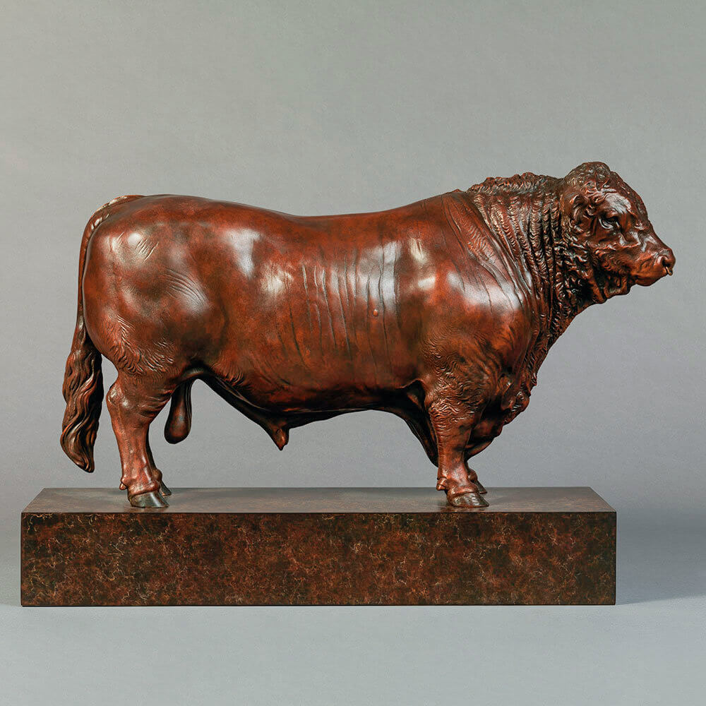 Traditional Hereford Bull (Street Talbot) by John Michael