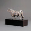 White Park Bull (Ash Nik-Nak - Miniature, Silver) by John Michael
