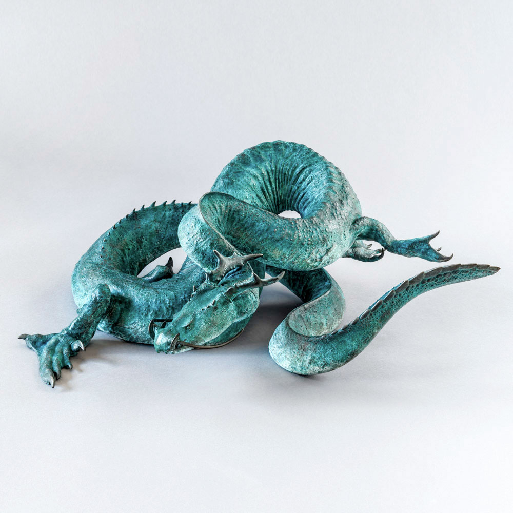 Midgard Serpent Dragon (Maquette) by John Michael