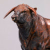 British Longhorn Bull (Blackbrook Philosopher - 20") by John Michael